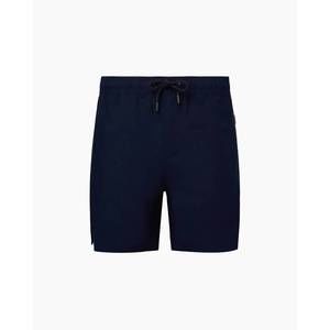 NEW ONIA men's air linen pull-on short 6" in deep navy